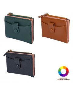 Cartera compacta y elegante