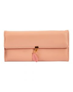 Cartera elegante con broche