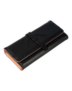 Cartera dama hebilla y costura