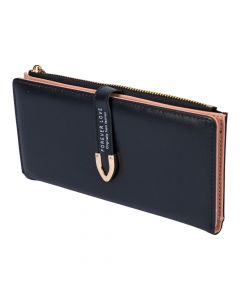 Cartera estampado Forever Love azul