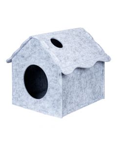 Casa mascota textura gris