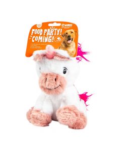 Peluche unicornio mascota rosado