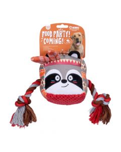 Peluche mapache cubo mascota