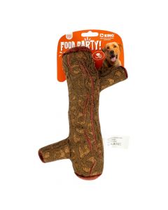 Peluche tronco marrón mascota