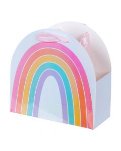 Bolsa de regalo arcoíris pequeña