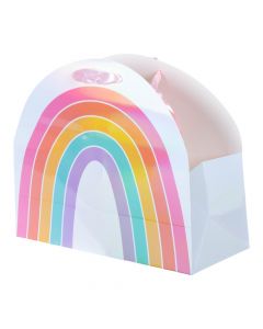 Bolsa de regalo diseño arcoíris