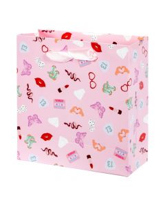 Bolsa de regalo estampado figuras