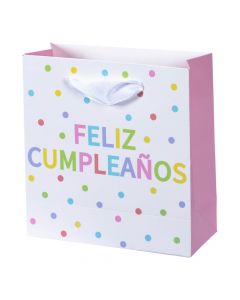 Bolsa de regalo puntos cumpleaños
