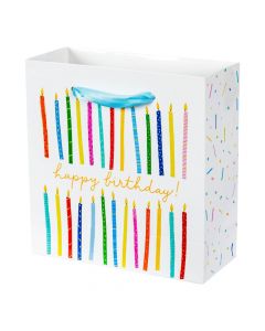Bolsa cumpleaños con candelas