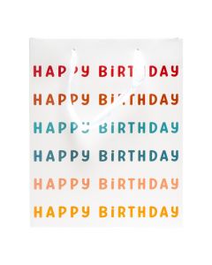 Bolsa de regalo puntos multicolor