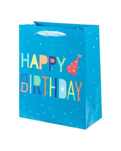 Bolsa cumpleaños mediana colorida