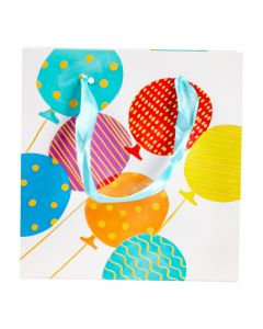 Bolsa diseño globos pequeña