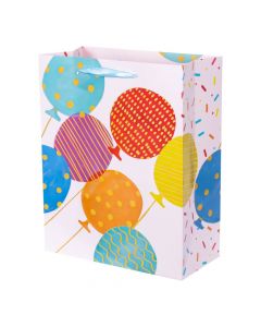 Bolsa de regalo diseño globos