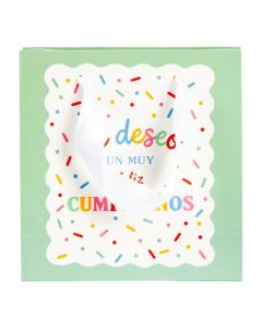 Bolsa de regalo cumpleaños compacta