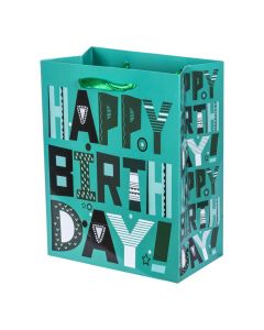 Bolsa de regalo cumpleaños mediana