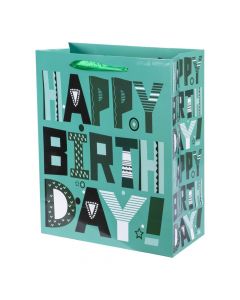 Bolsa de regalo cumpleaños mediana