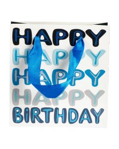 Bolsa de regalo 'Happy Birthday'