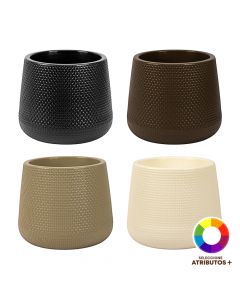 Maceta plástica pequeña