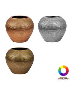 Maceta plástica diseño moderno