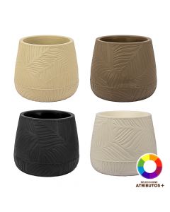 Maceta plástica para plantas medianas
