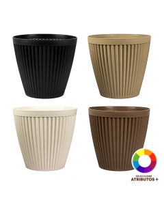 Maceta plástica 30x28 colores