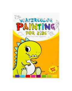 Hoja para colorear dinosaurio