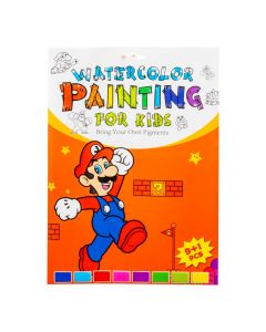 Hoja para colorear Mario Bros