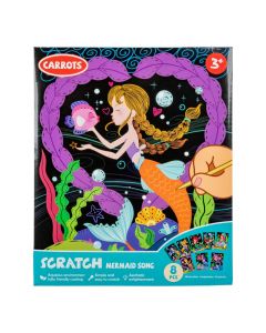 Hoja para colorear Mermaid Song