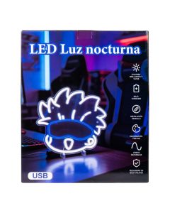 Luz neón Satoru Gojo