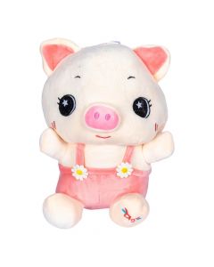 Peluche cerdita rosado 30 cm