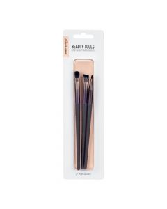 Brocha pincel plastica 3pzas surtido
