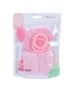 Accesorio para skincare 6pzas rosado