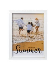 Portarretrato blanco 6x8 pulgadas