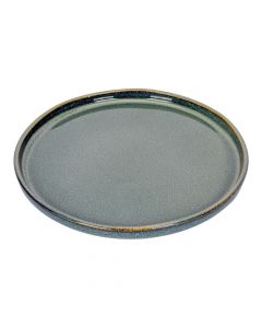 Plato cerámica verde 21cm