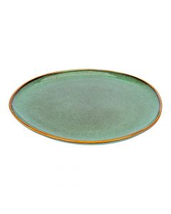 Plato cerámica estampado elegante