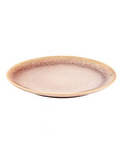 Plato ceramica 105pulg rosado