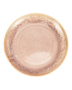 Plato ceramica 8pulg rosado