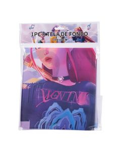 Fondo tela K-pop cumpleaños