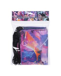 Bolsos K-pop estampados multicolor