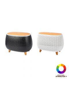 Humidificador plástico con luz