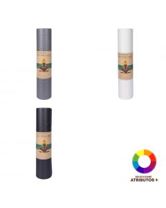 Alfombra yoga con relieve 