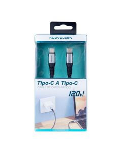 Cable tipo C 120W 200cm