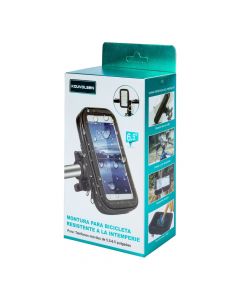 Soporte celular contra agua negro