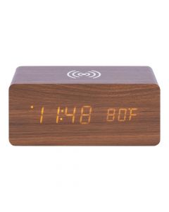 Reloj LED alarma inalámbrica