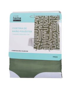 Cortina de baño poliéster ligera