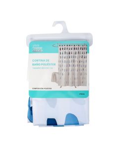 Cortina baño poliéster