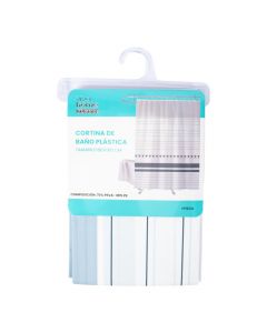 Cortina baño PEVA verde