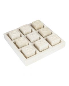 Adorno decorativo gato gris