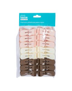 Set 16 pinzas para ropa