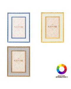 Portarretrato borde madera 4x6